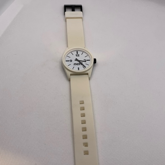 Neff Daily White Rubber Strap Watch - Picture 2 of 15